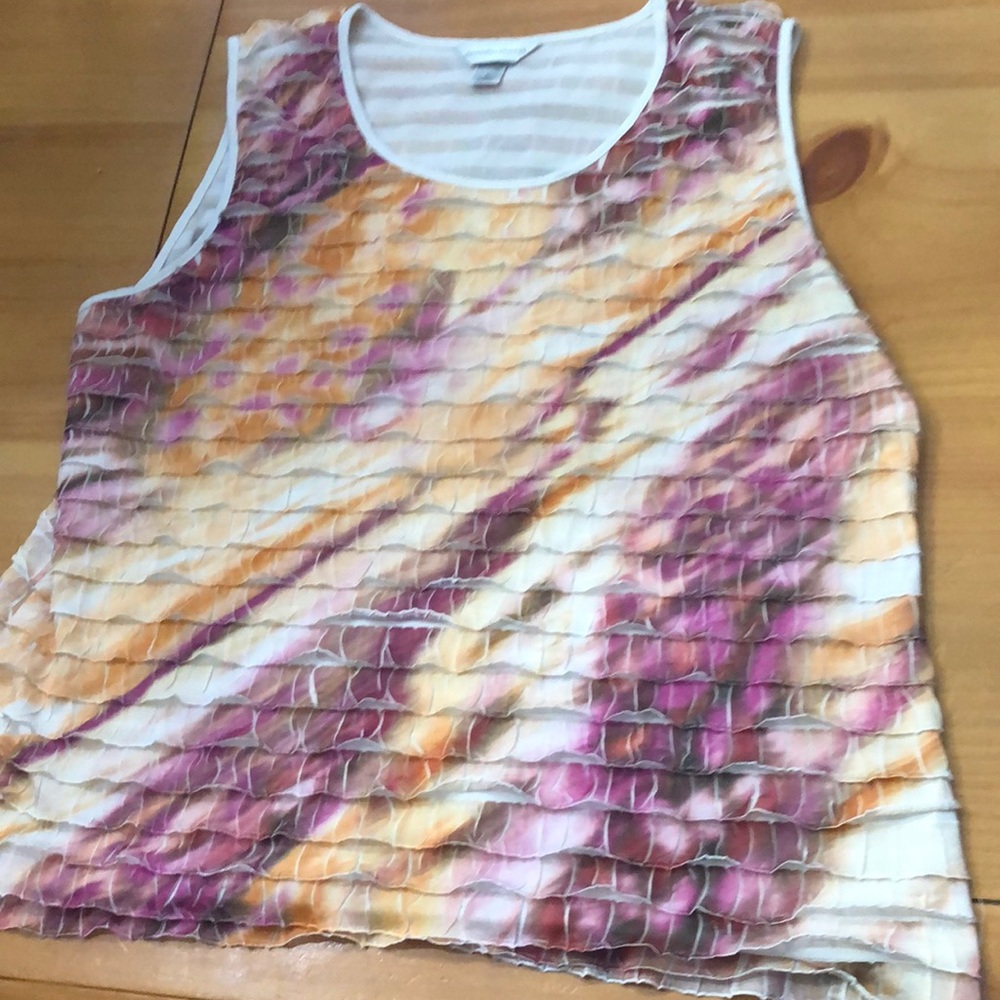 Womens XL Layered Tank Top from Christopher & Banks